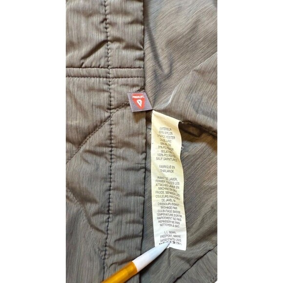 LL Bean Jacket Womens Size Large Insulated Quilted Lightweight Parka **Read** - Picture 9 of 10